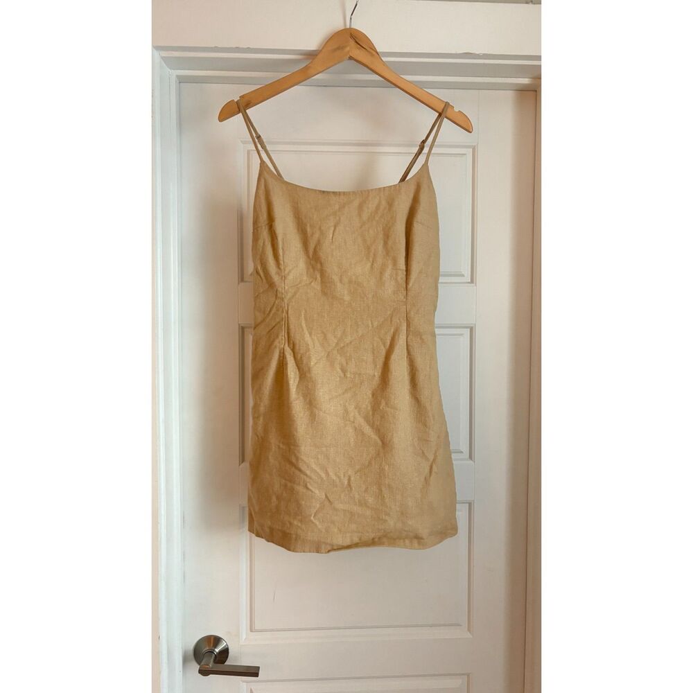 Abercrombie & Fitch Cream Mini Dress - Picture 3 of 4